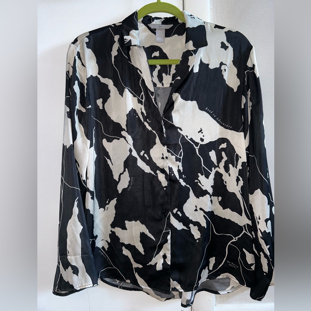 Silky blouse